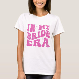 Roze Bruid Tijdperk Trouwen T-shirt