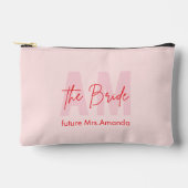 Roze Bruids Cadeau | Aangepaste Naam Etui (Voorkant)