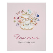 Roze Bruidsgunsten Poster (Voorkant)