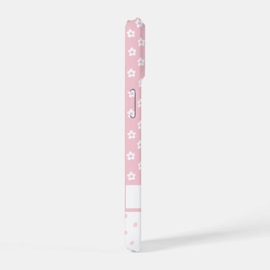 Roze bruidsmeisje telefoonhoesje iPhone 15 case (Rechterkant)