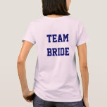Roze bruidsmeisjes Dames Klassieke T-shirt bovenaa<br><div class="desc">T-shirt Bovenkant voor een Bridesmaid!</div>
