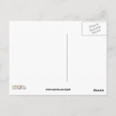 Roze bruiloft briefkaart (Achterkant)