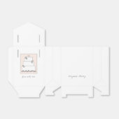 Roze Bruiloft Cake Receptie Favor Box Bedankdoosjes (Uitgevouwen)