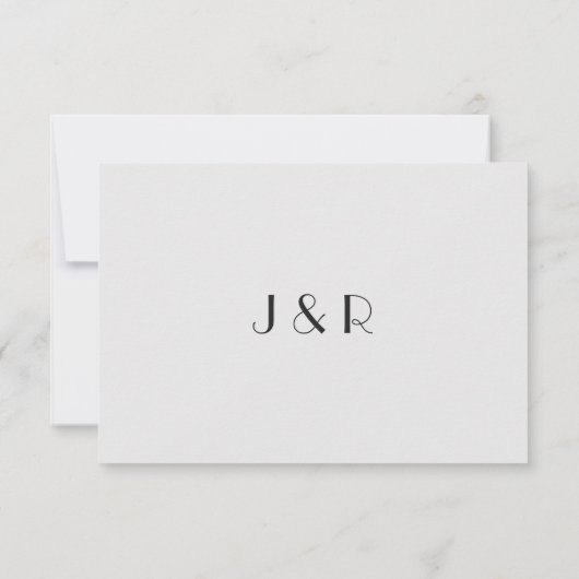 Roze bruiloft dank u in waterverf bedankkaart (Achterkant)