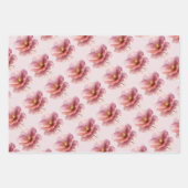 Roze Bruiloft Inpakpapier Vel (Voorkant 2)