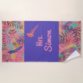 Roze bruiloft Mrs Strandlaken (Voorkant)