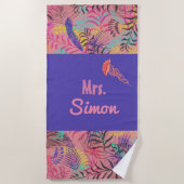 Roze bruiloft Mrs Strandlaken (Voorkant)