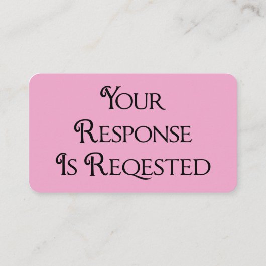 Roze Bruiloft RSVP QR Code Response Vrijgezellenfe Informatiekaartje (Achterkant)