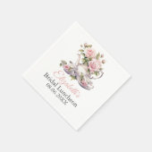 Roze Bruilofts Luncheon Thee Feest Servetten (Hoek)