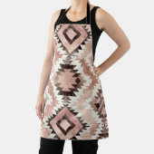 Roze Bruin Cowgirl Southwestern Tribal Schort (Insitu)