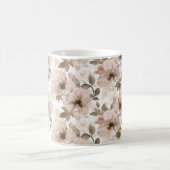 Roze Bruin Cowgirl Zuidwestelijke Bloemen Koffiemok (Center)