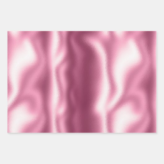 Roze Bruin Luipaard Print Glitter Dream Inpakpapier Vel (Voorkant 2)