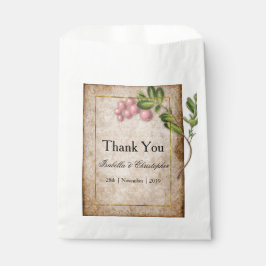  roze bruindraden Woensdag Dank je Bedankzakje