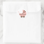 Roze & Bruine Buggy Stickers (Tas)