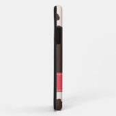 Roze bruine cow afdrukken Case-Mate iPhone case (Achterkant/rechts)