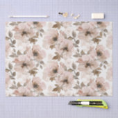 Roze Bruine Cowgirl Zuidwestelijke Bloem Tissuepapier (Craft)