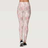 roze bruine Leggings (Achterkant)