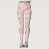 roze bruine Leggings (Voorkant)