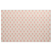 roze bruine paarden stof (Yard (91,4 cm))