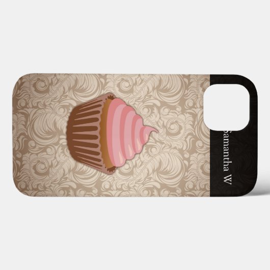 Roze/bruine perskoeken Case-Mate iPhone case (Achterkant (horizontaal))