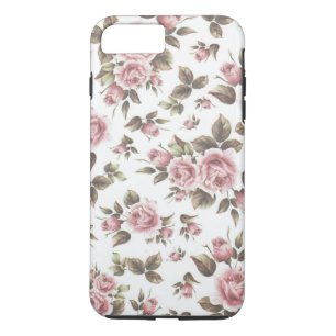 Roze bruine rozen van de schildpad Case-Mate iPhone case