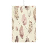 Roze bruine veren luchtverfrisser (Voorkant)