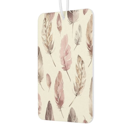 Roze bruine veren luchtverfrisser (Links)