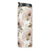 Roze bruine zuidwestelijke bloem thermosbeker (Geroteerd rechts)