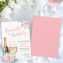 Roze Brunch En Bruisende Bruidsborrel