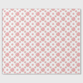 Roze Bubbel Inpakpapier (Vlak)