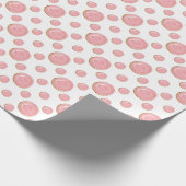 Roze Bubbel Inpakpapier (Hoek)