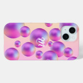 Roze Bubbel mobiele telefoonhoes Case-Mate iPhone Case (Achterkant (horizontaal))