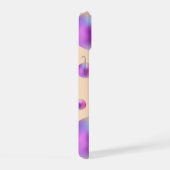 Roze Bubbel mobiele telefoonhoes iPhone 15 Case (Rechterkant)