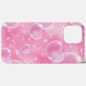 Roze bubbelhoorns als je een meisje van 90 bent Case-Mate iPhone case (Achterkant (horizontaal))