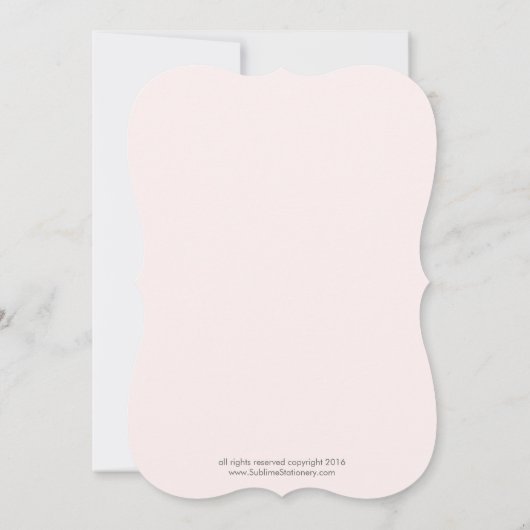 Roze Bubble en Brunch Bruids Douche Uitnodigingen (Achterkant)