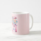 Roze Bubble Gum Koffiemok (Voorkant rechts)