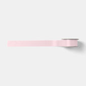 Roze Bubblegum Effen Kleur Satijnen Lint (Voorkant)