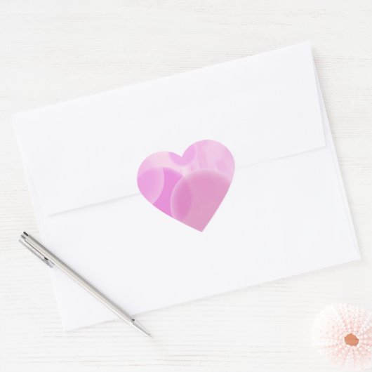 Roze Bubbles Sticker (Envelop)