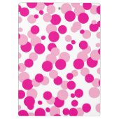 Roze bubels Confetti Patroonplaat Klembord (Achterkant)