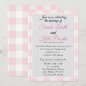 Roze Buffalo Check Kaart (Voorkant / Achterkant)