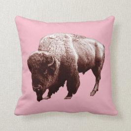 Roze Buffalo Kussen