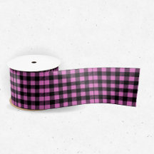 Roze Buffalo Print Plaid