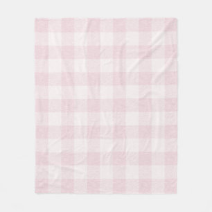 Roze Buffalo Pset Fleece Blanket Deken