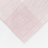 Roze Buffalo Pset Fleece Blanket Deken (Hoek)
