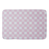 Roze buffelcontrole badmat (Voorkant)