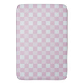 Roze buffelcontrole badmat (Voorkant Verticaal)