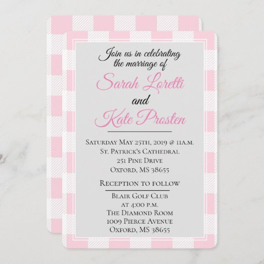 Roze buffelcontrole kaart (Voorkant / Achterkant)