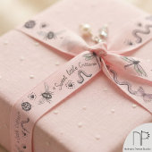 Roze Bug Monogram Grosgrain Lint