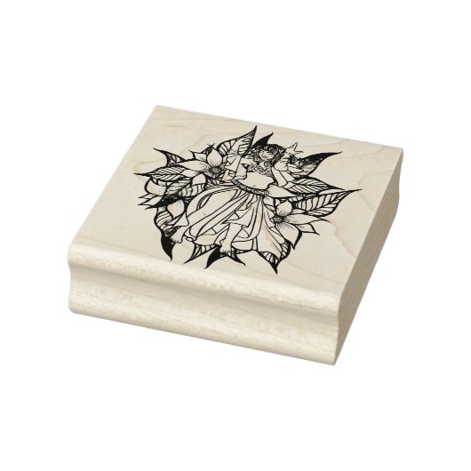 Roze buikdanseres shimmy rubberstempel (Stempel)