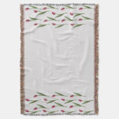 Roze buizen aan de zijkant deken (Voorkant Verticaal)